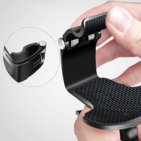 Uchwyt samochodowy do deski rozdzielczej przenośny uchwyt samochodowy do montażu na stojaku GPS Auto klip Smartphone stojak uchwyt do iPhone Samsung Xiaomi 4